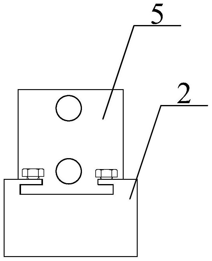 A spring brush rotation debugging device