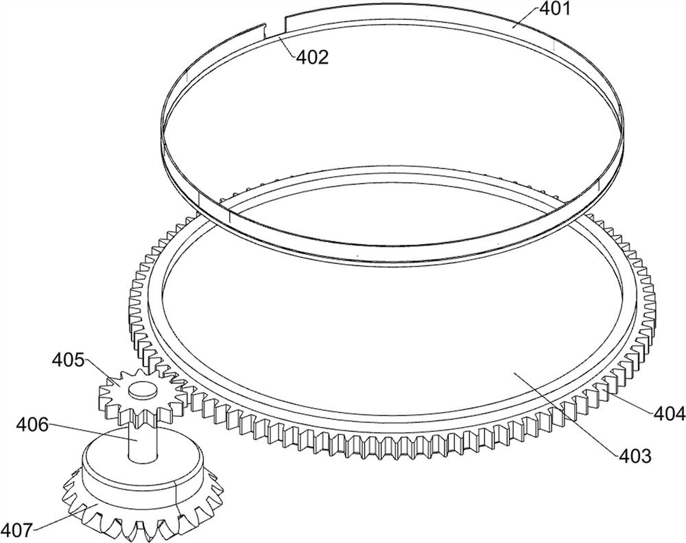 Instrument for bi-directionally and uniformly adding graphite powder before crack detection of stainless steel watch case