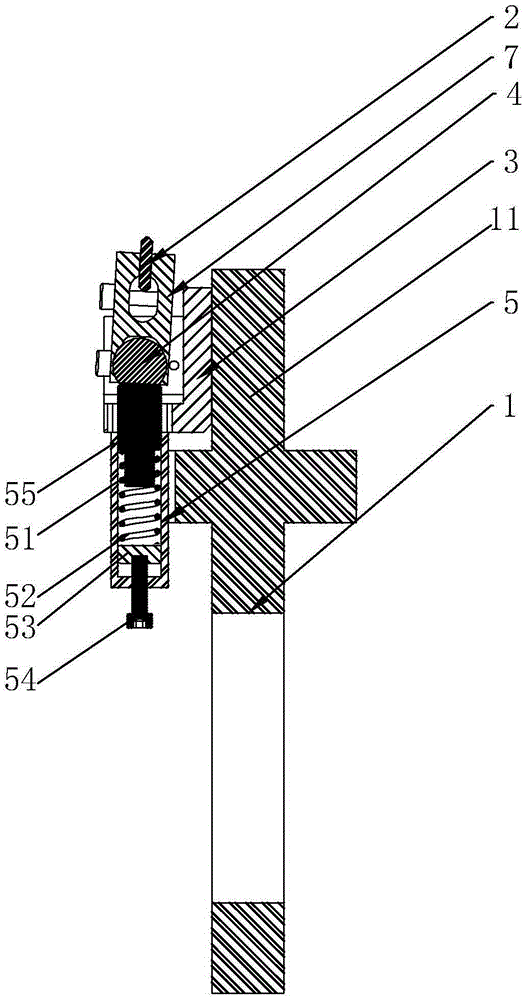 Vertical force floating powder laying scraper device for metal additive manufacturing