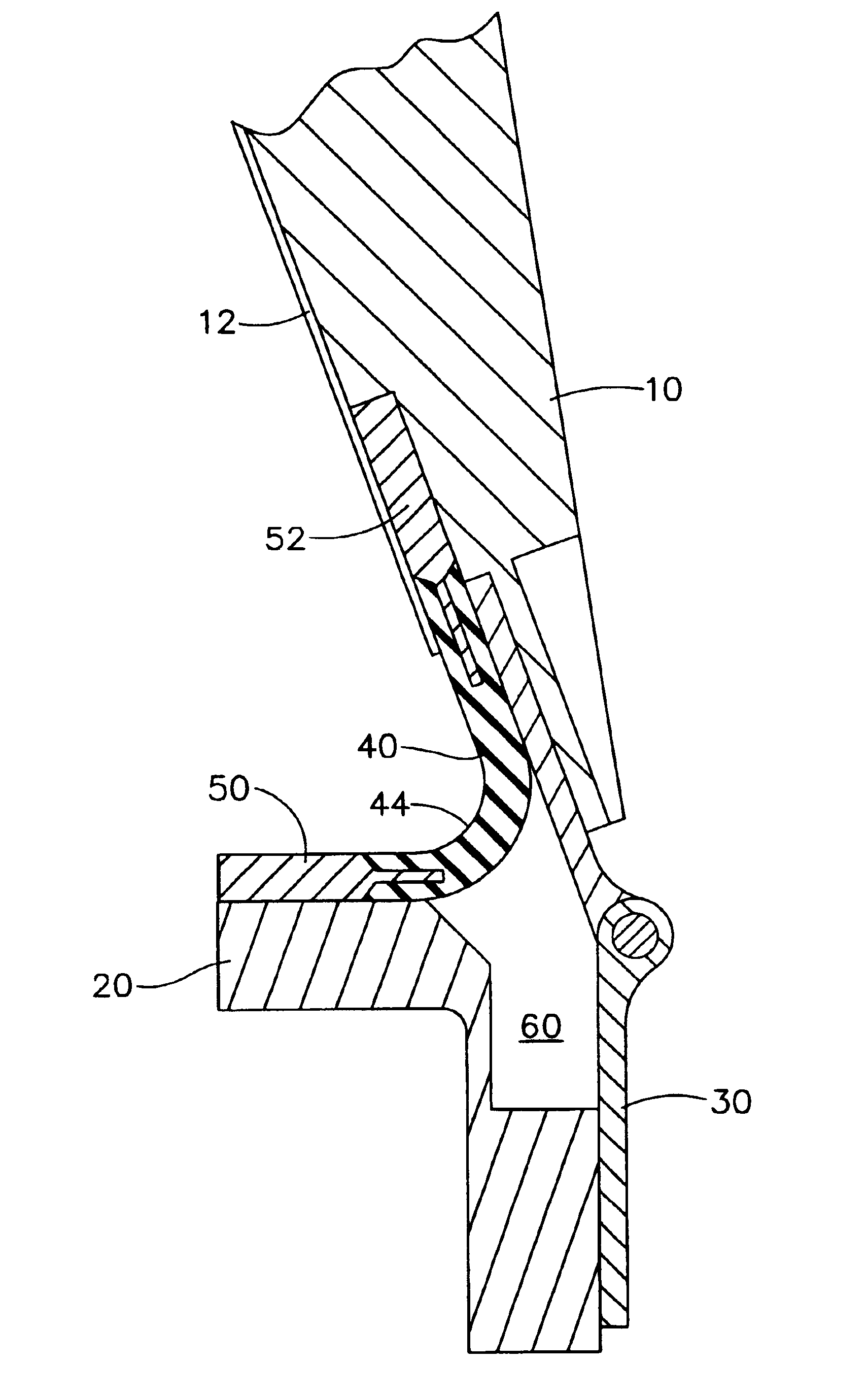 Hinge cover integration into door seal edges