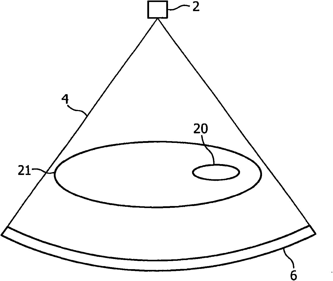 Imaging system for imaging an object