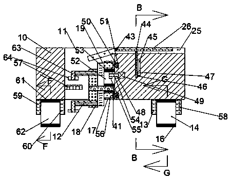 Automatic desert tree planting machine with automatic sapling arrangement function