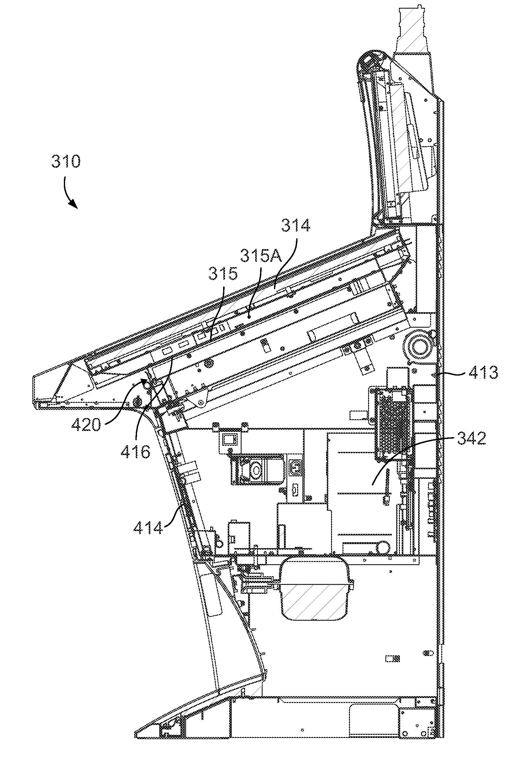 Gaming machine with enhanced rf-shielding enclosure