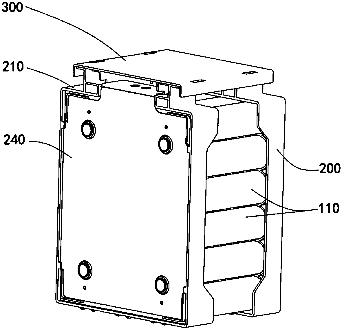 Cylindrical battery cell module