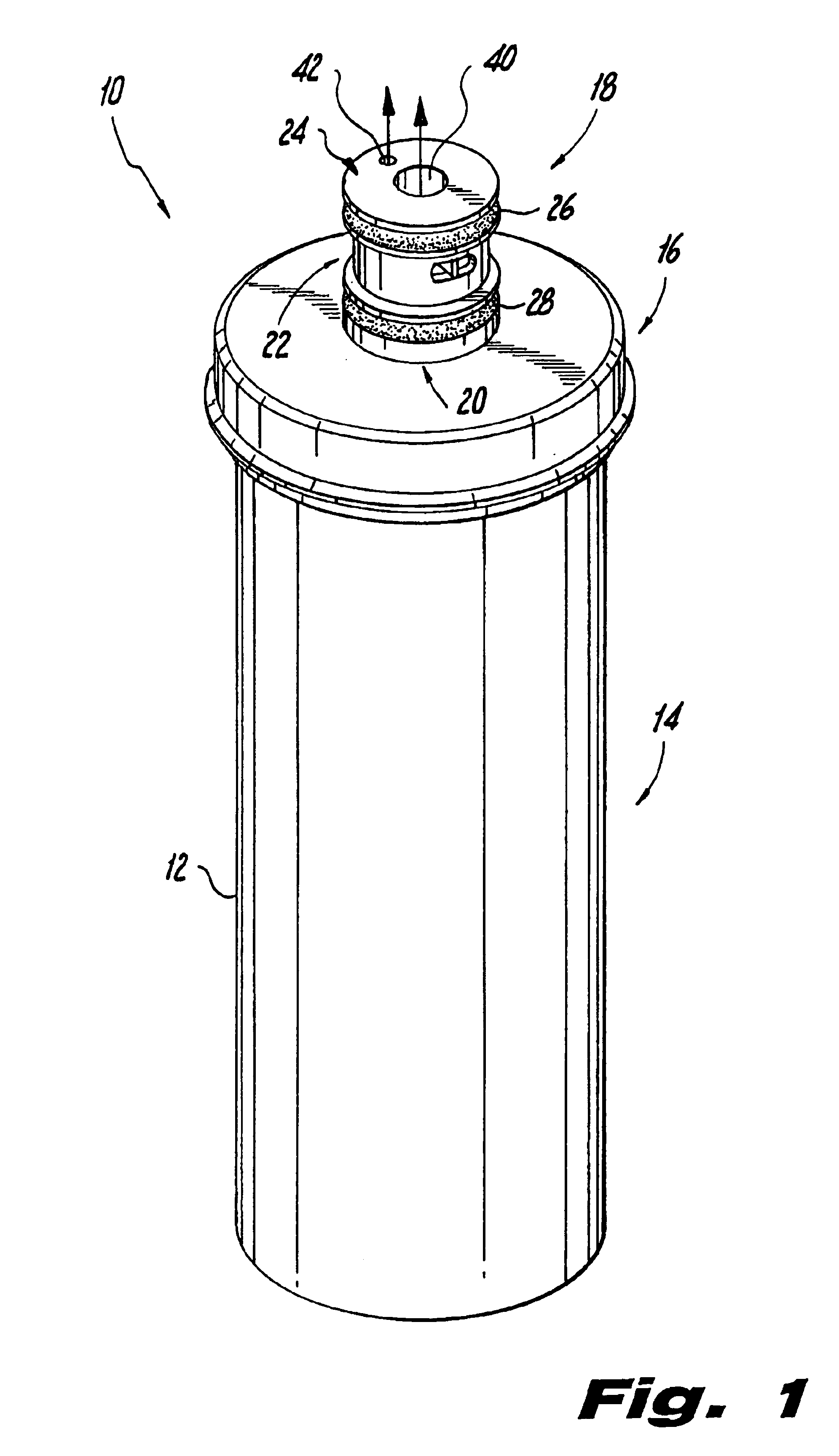 Filter cartridge having bypass feature