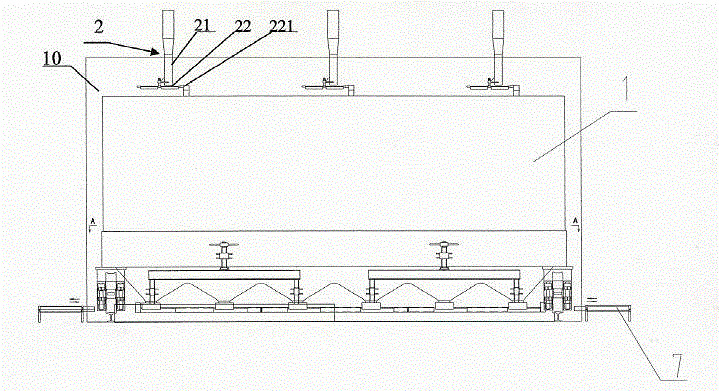 Automatic receiving and discharging conveyer