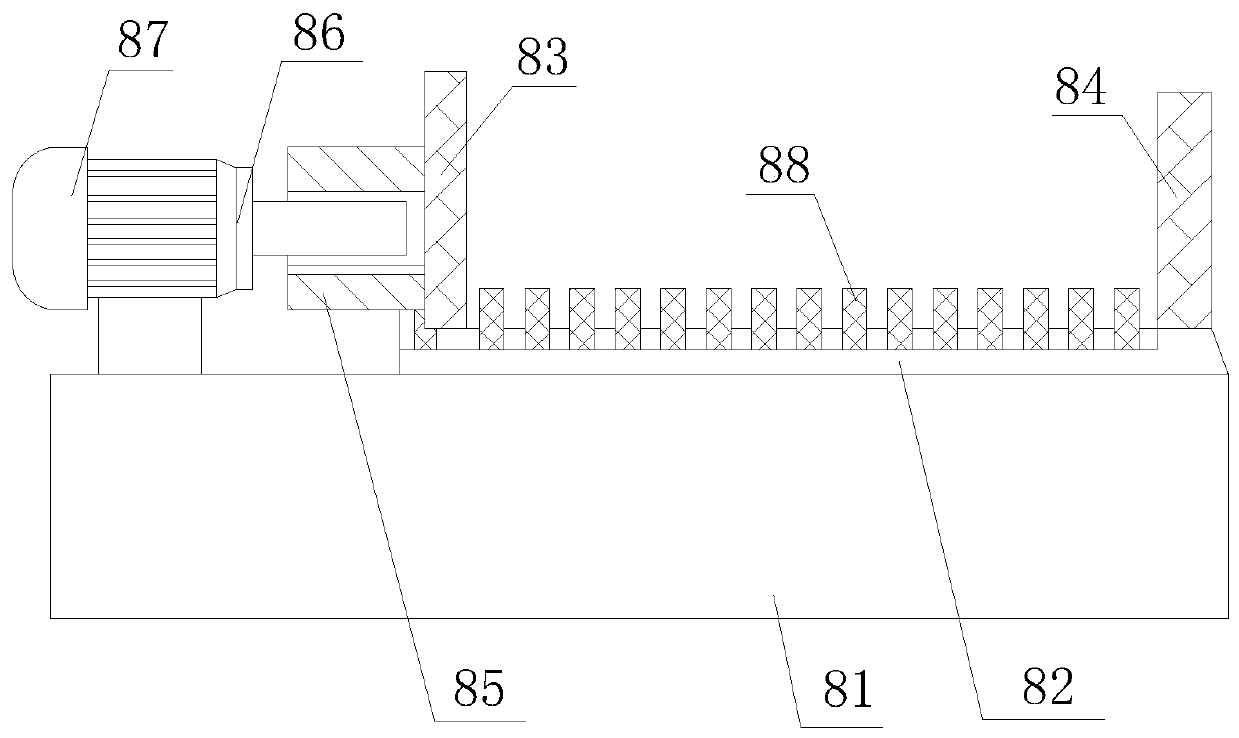 Uniform speed slicing device for polycrystalline silicon ingot processing