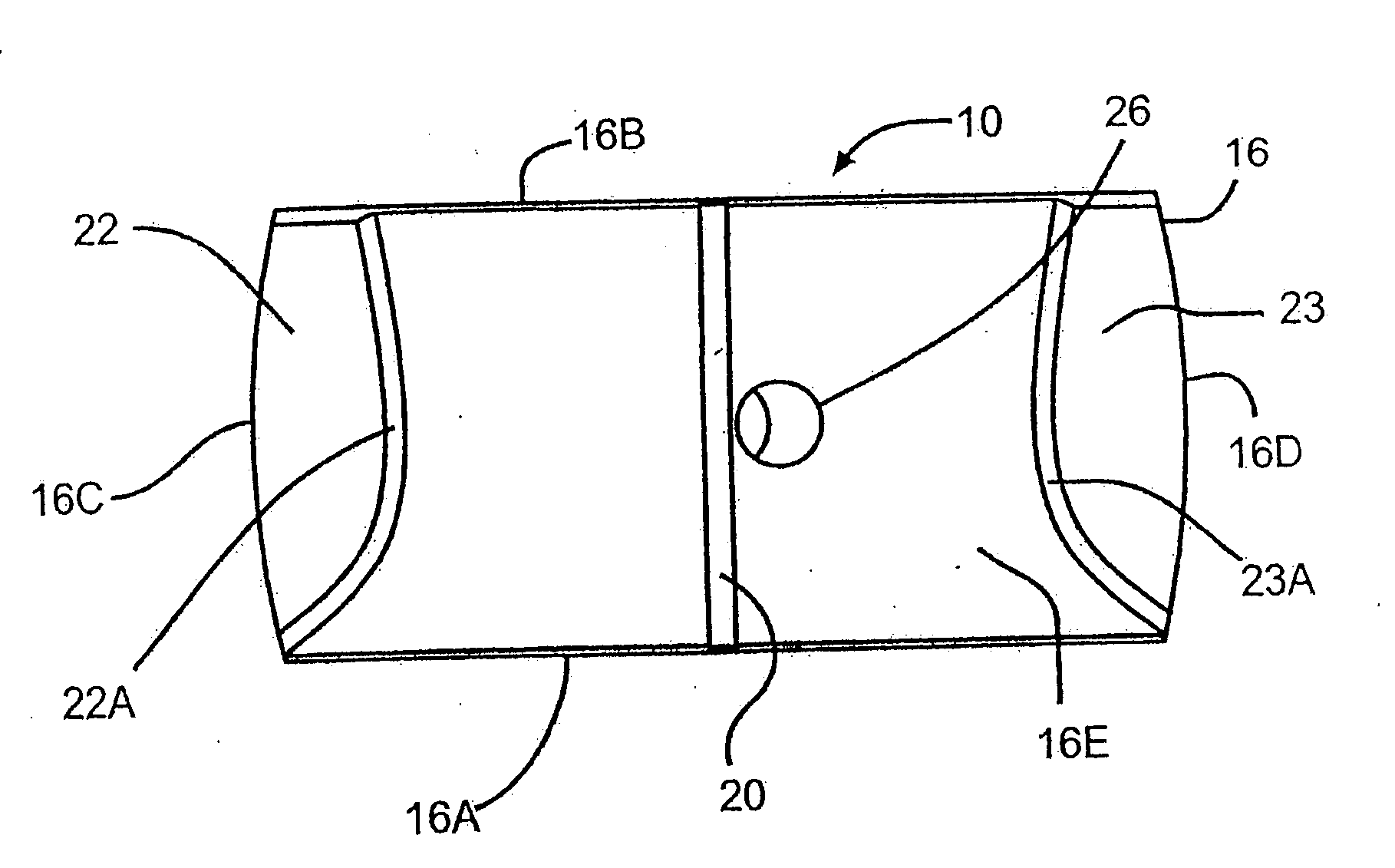 Mini-Face Putter with Non-Horizontal Grooves