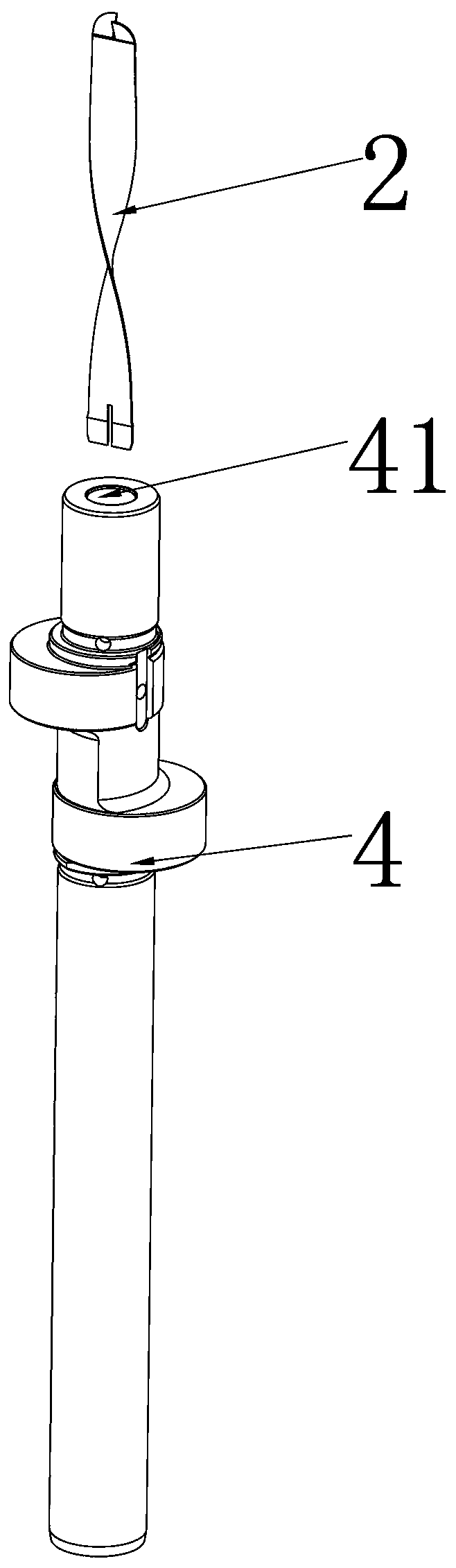 Compressor crankshaft fitting assembling and thrust surface grinding production line