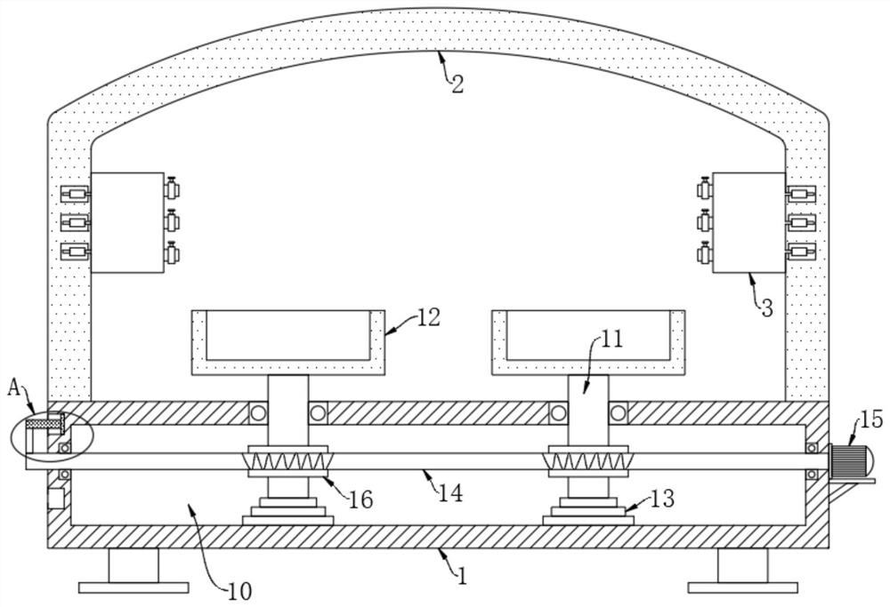 Raspberry airing device capable of automatically turning over based on water vapor change