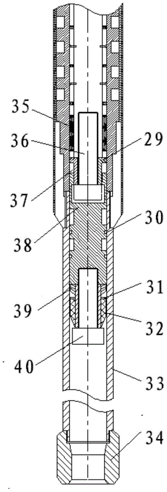 Rodless oil extraction device driven by underground permanent magnet linear motor