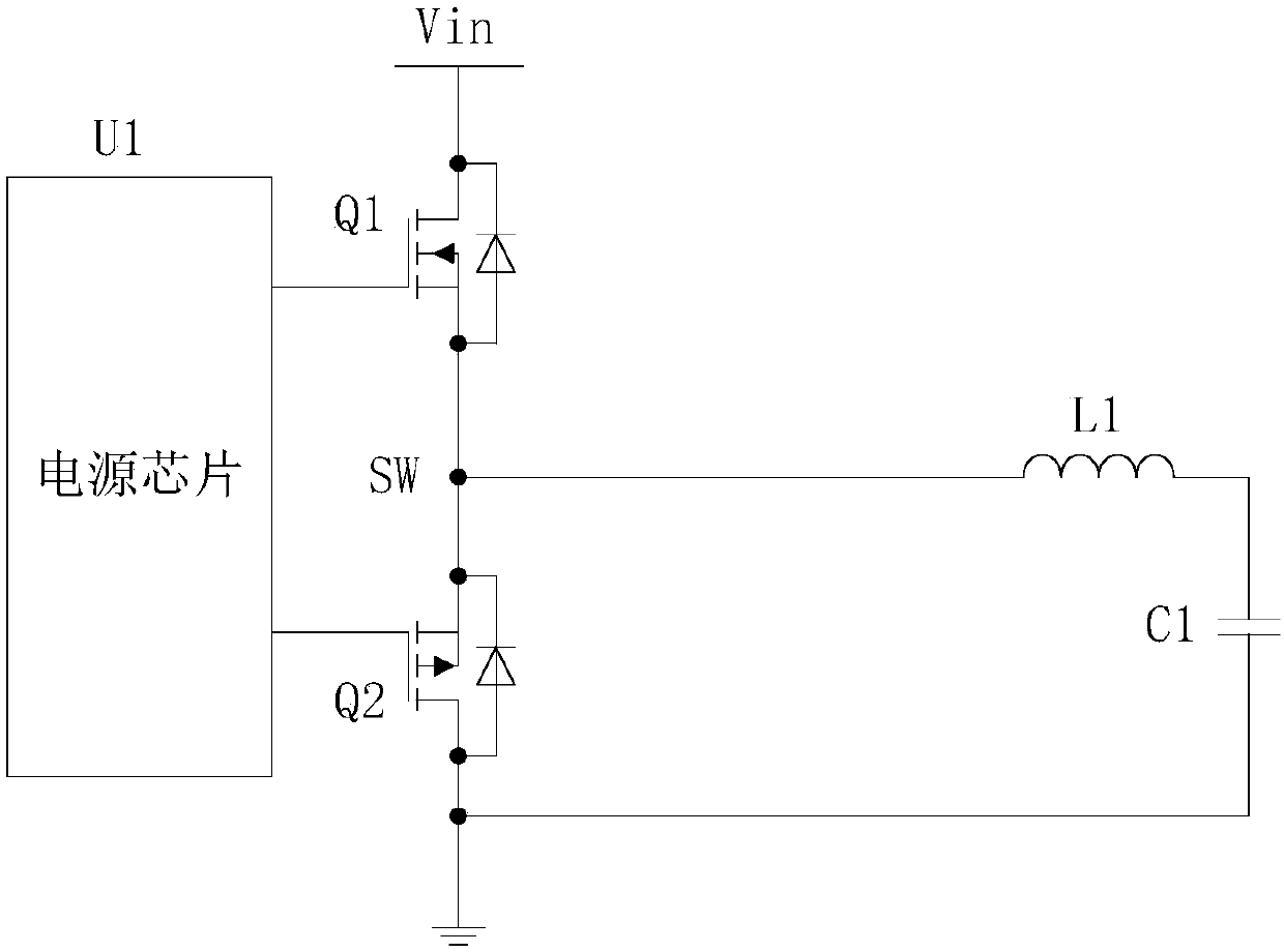 DC-DC switching power supply and inductor squealing elimination method thereof