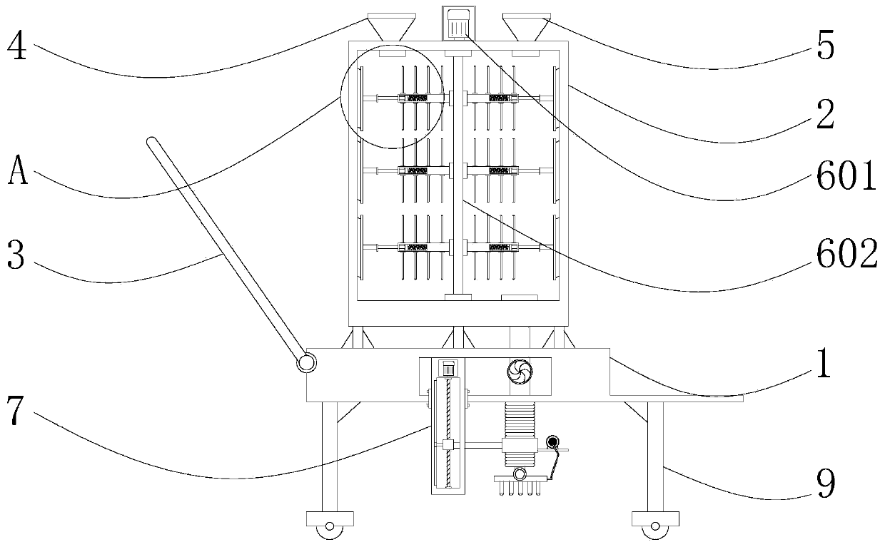 Precise paddy field crop root system irrigation device