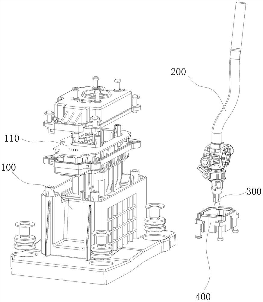 Seven-gear type manual electronic gear shifter