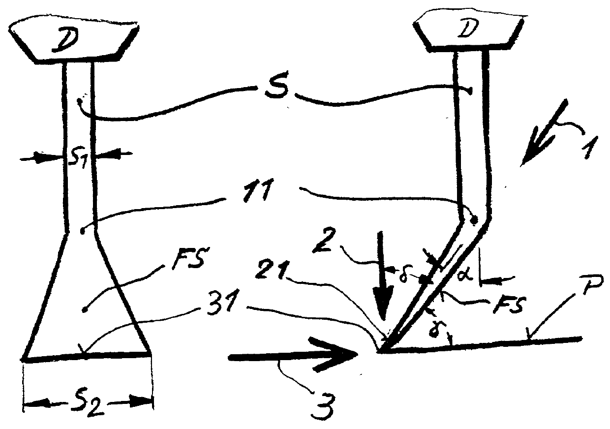 Process and device for producing metal powder