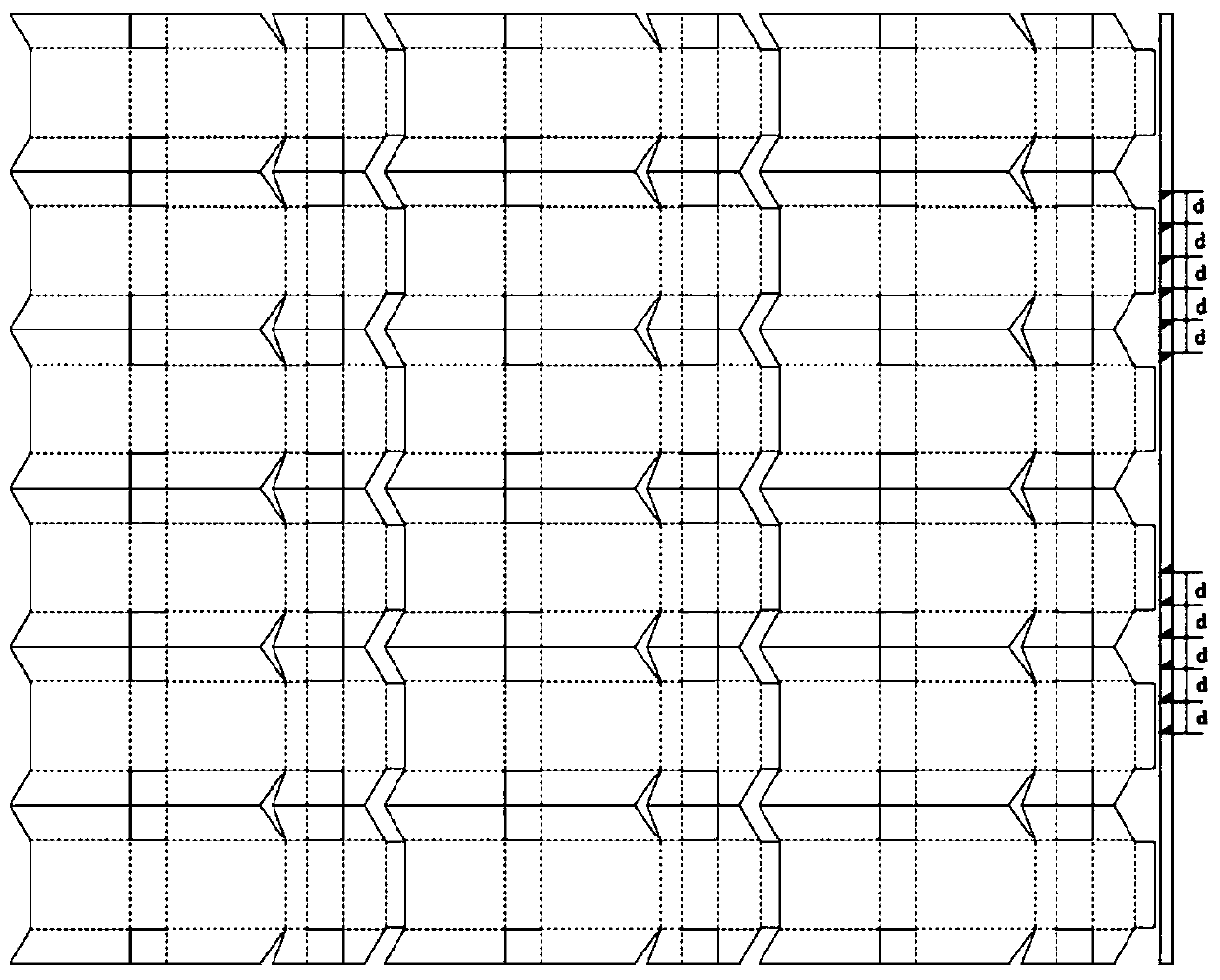 Method of overprinting color mark on gravure printing machine