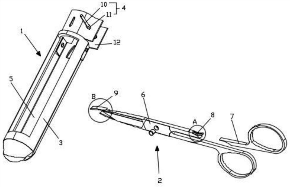 Combined operation device for arthroscopic carpal tunnel release