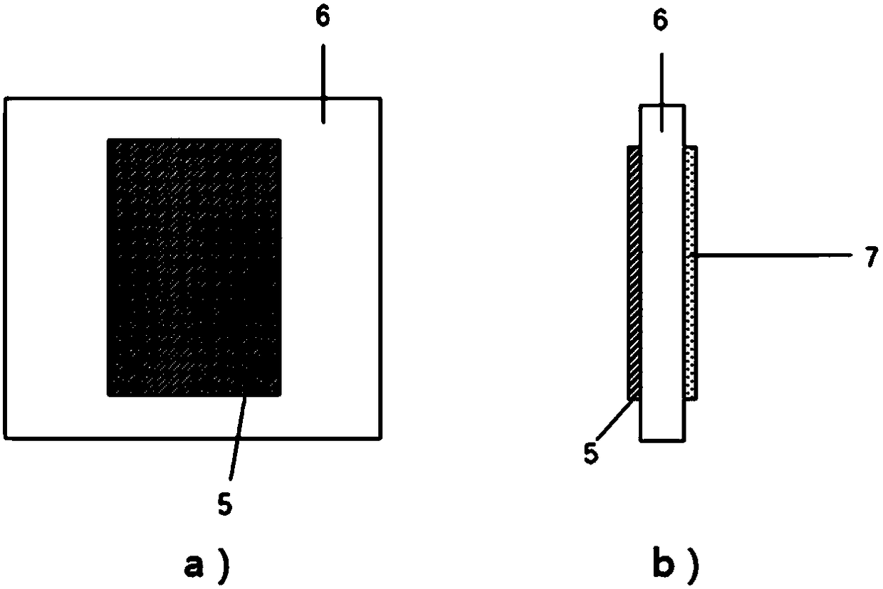 Implantable blood sugar testing probe and screen printing-based manufacturing method thereof