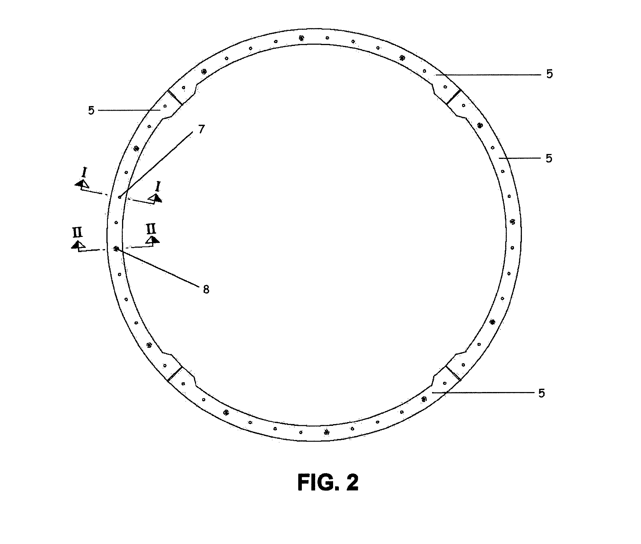 Socket-projection fixing assembly