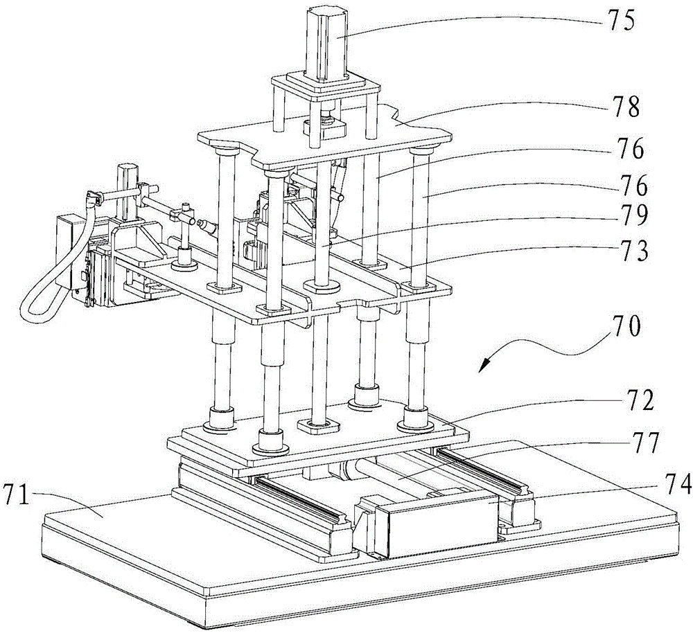 Compressor muffler and mounting support welding device