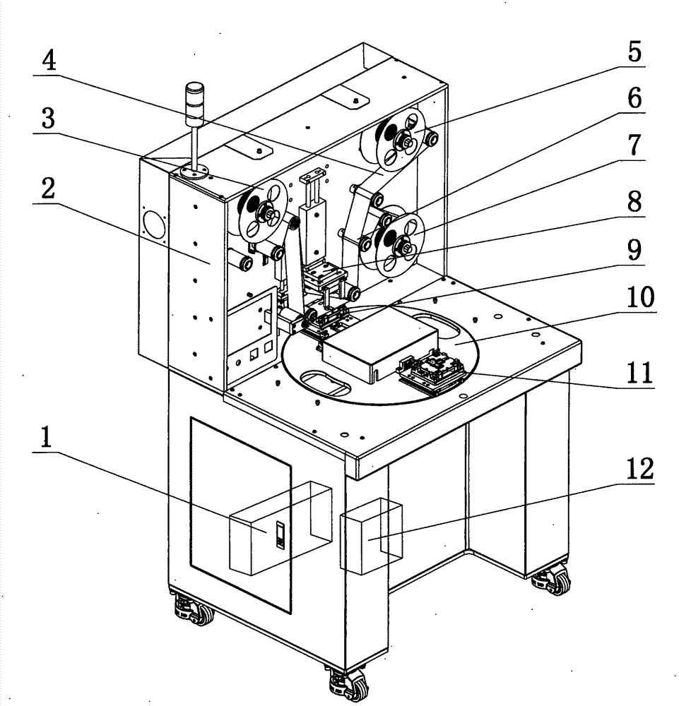 Automatic film laminating machine