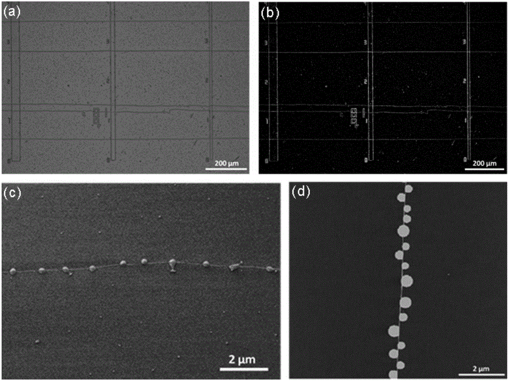 Method for achieving optical visualization of low-dimensional nanomaterials