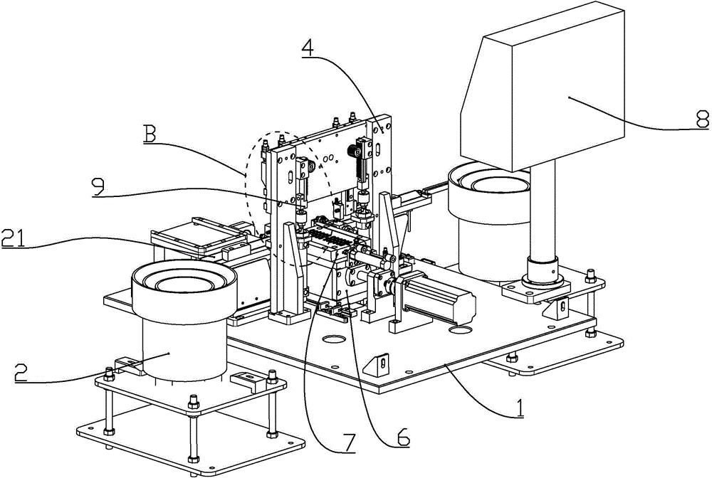 Device for automatically loading nose pad insert of glasses