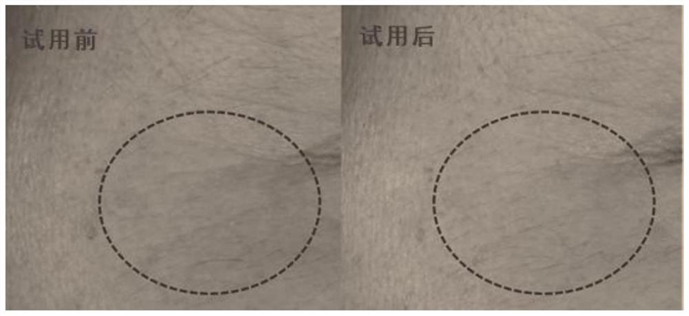 An eye cream with instant brightening and wrinkle reduction effect and preparation method thereof