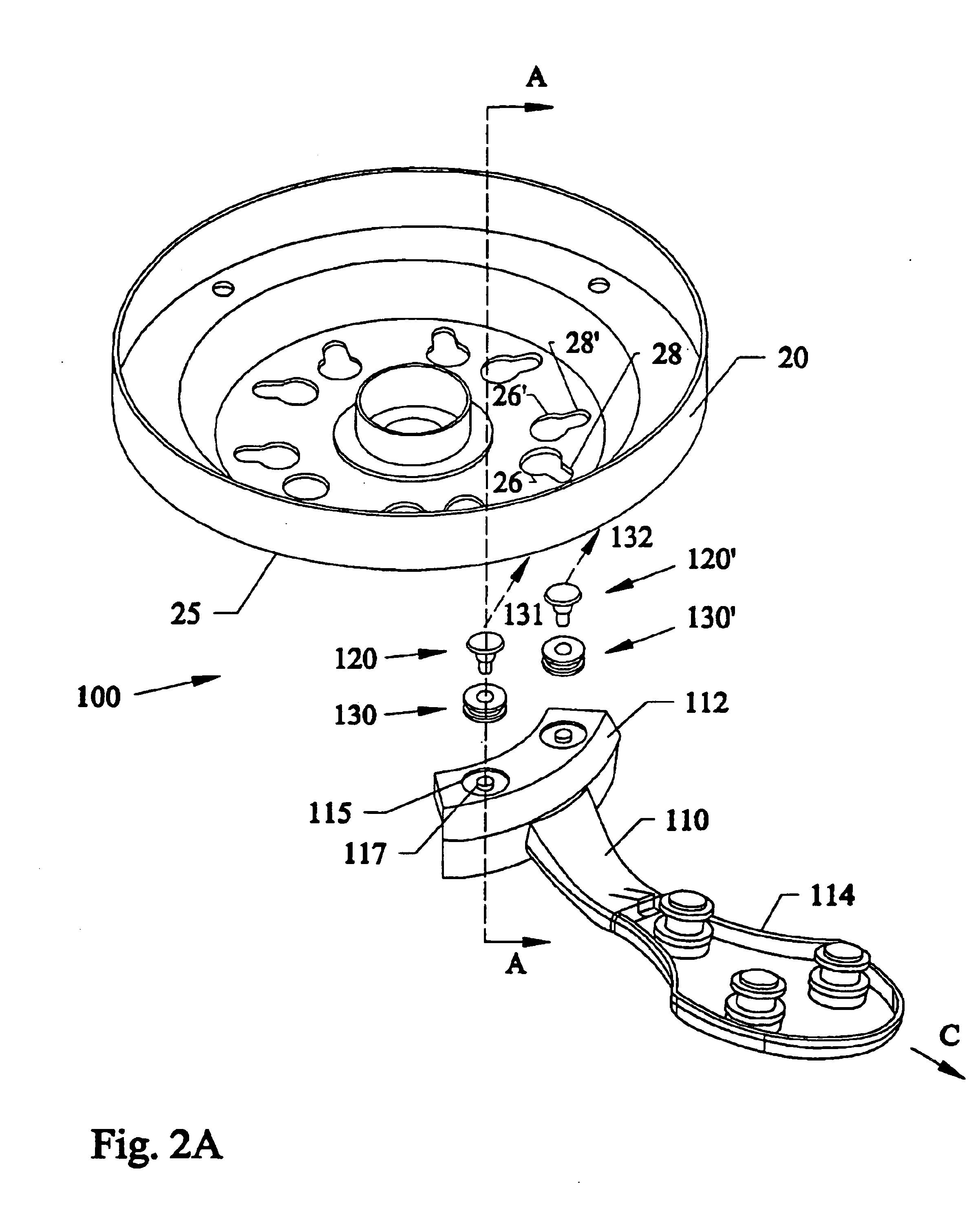 Quick install blade arms for ceiling fans