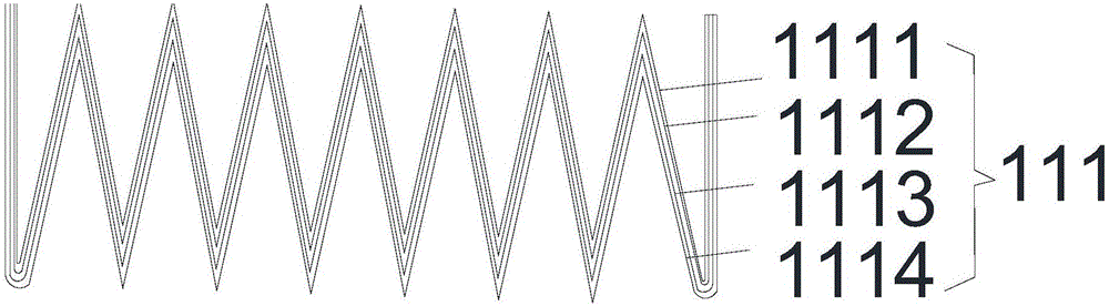 Multifunctional filter element and preparation method thereof