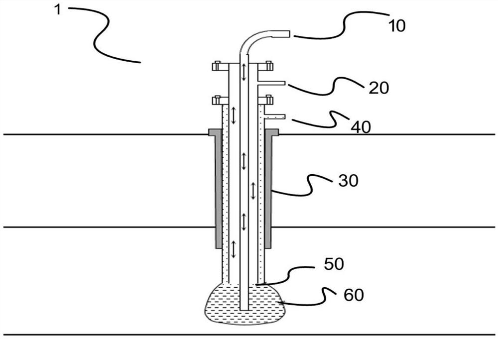 Application of liquid waste containing liquid and solid components obtained in process of producing sodium carbonate by ammonia-alkali method in production of saline water in underground caves