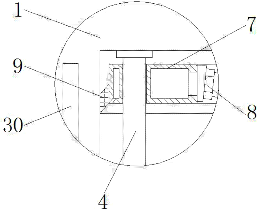 Lubricating oil heating and stirring device capable of being automatically cleaned on basis of large equipment