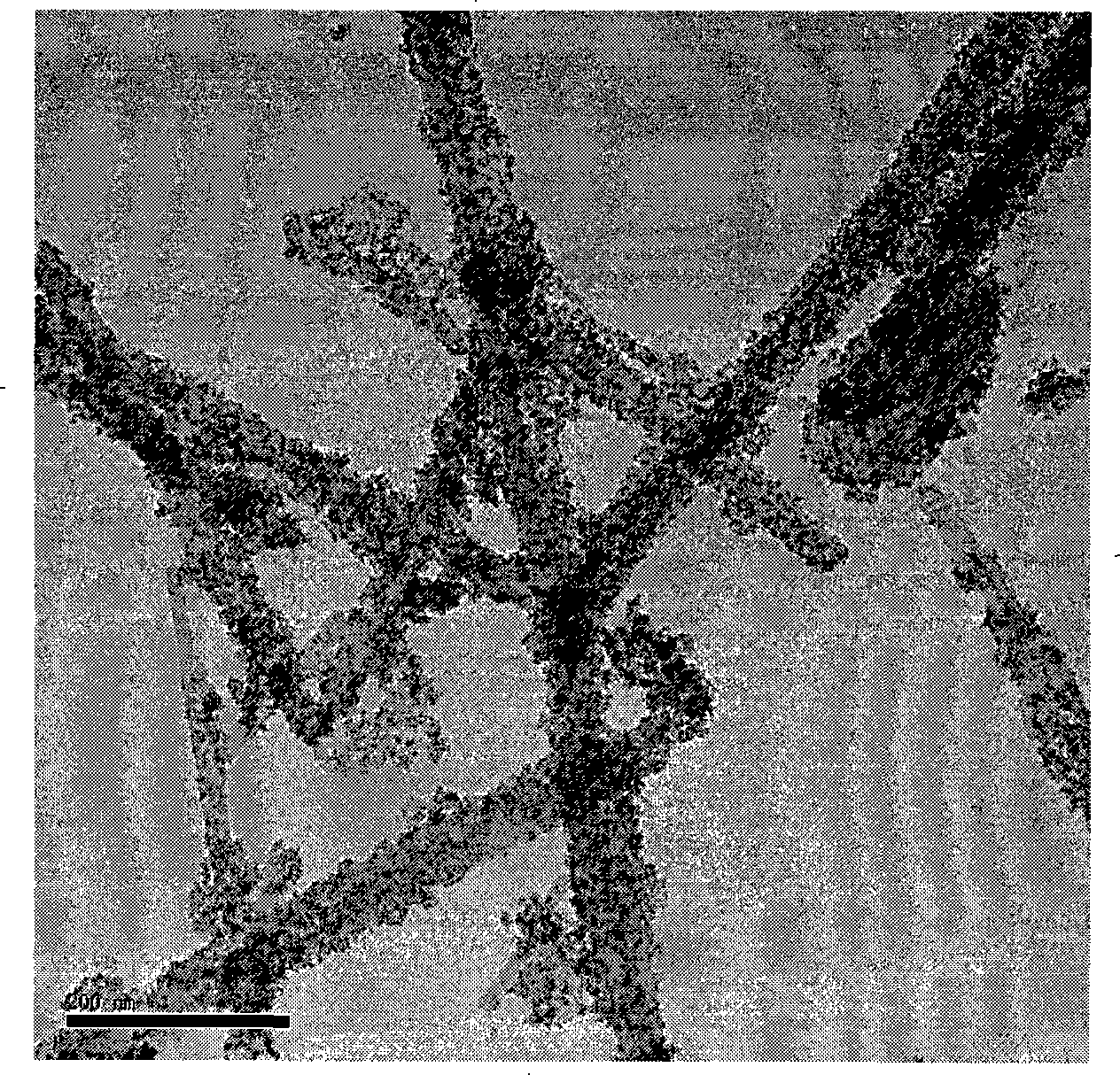 Method for preparing attapulgite loaded nano cerium oxide