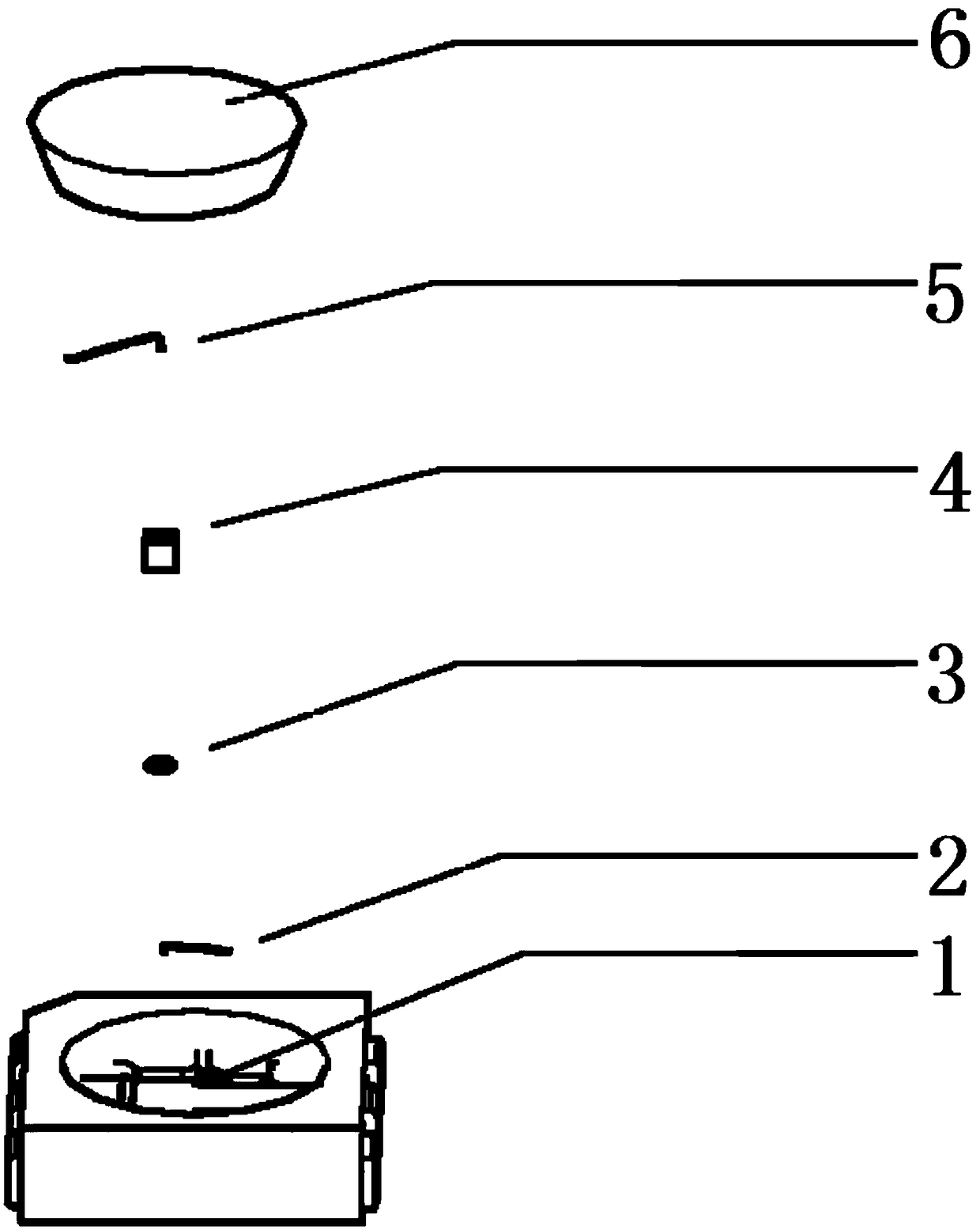 Structure for preventing LED conductive adhesive from loosening during soldering or use