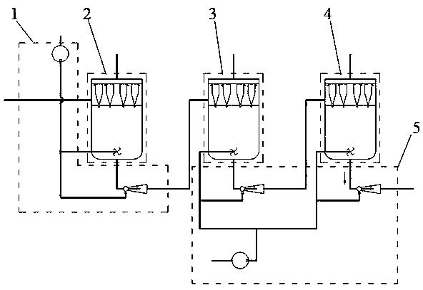 An underwater crude oil desanding device