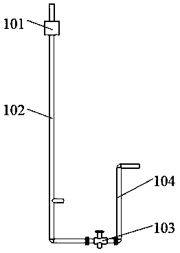 An underwater crude oil desanding device