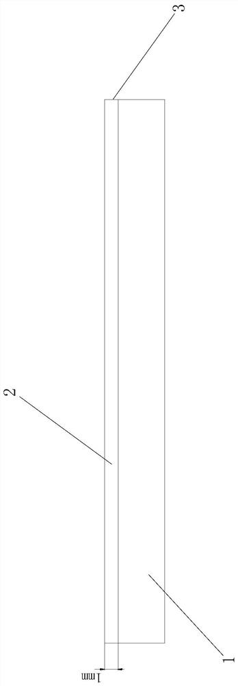 A method for binding planar small-size sputtering targets used in testing machines