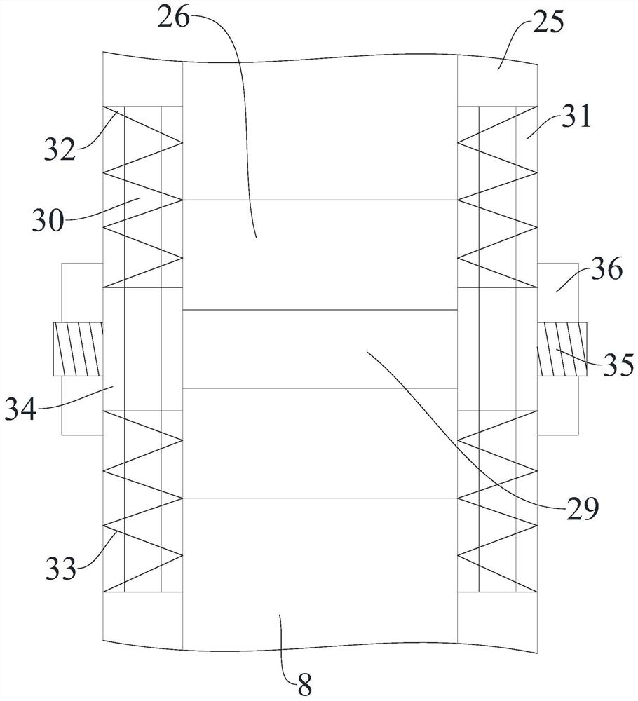 Stainless Steel Glass Railing Bracket with Lateral Anti-Shock Mounting Mechanism