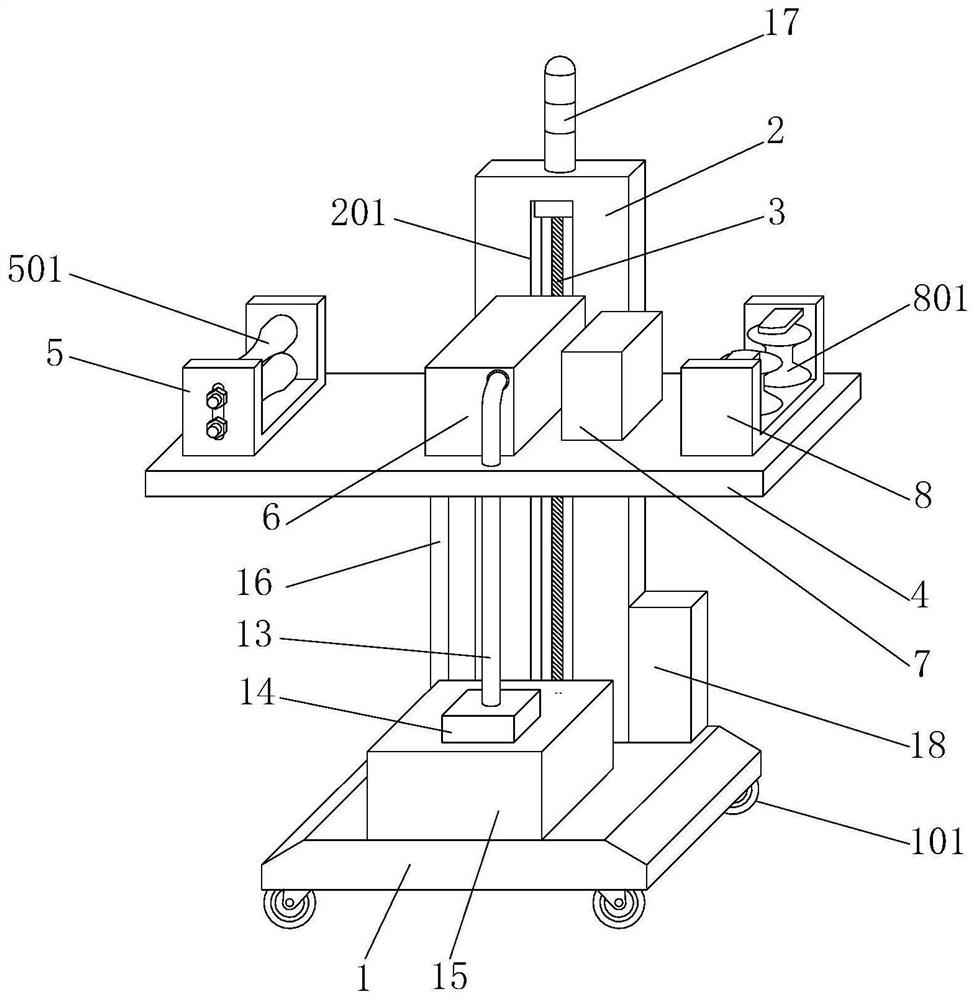 Electric power communication engineering cable laying device