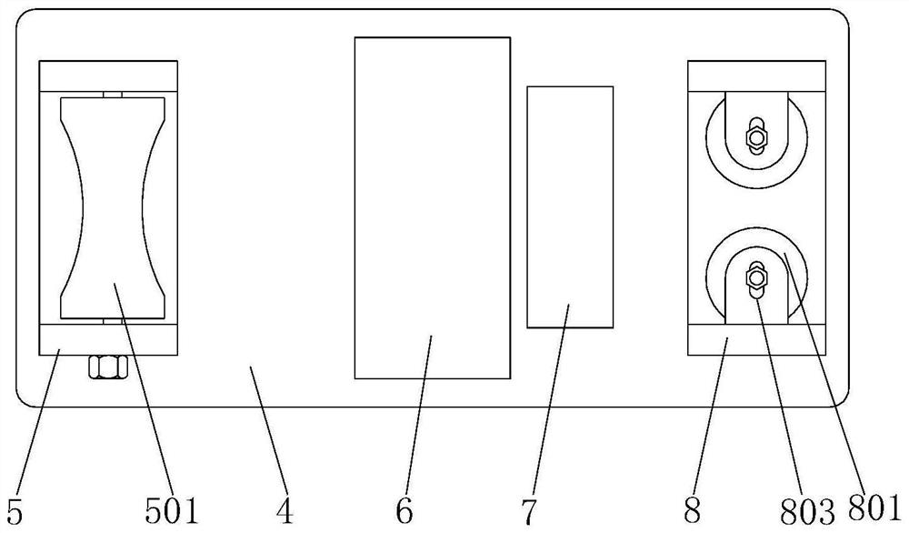 Electric power communication engineering cable laying device