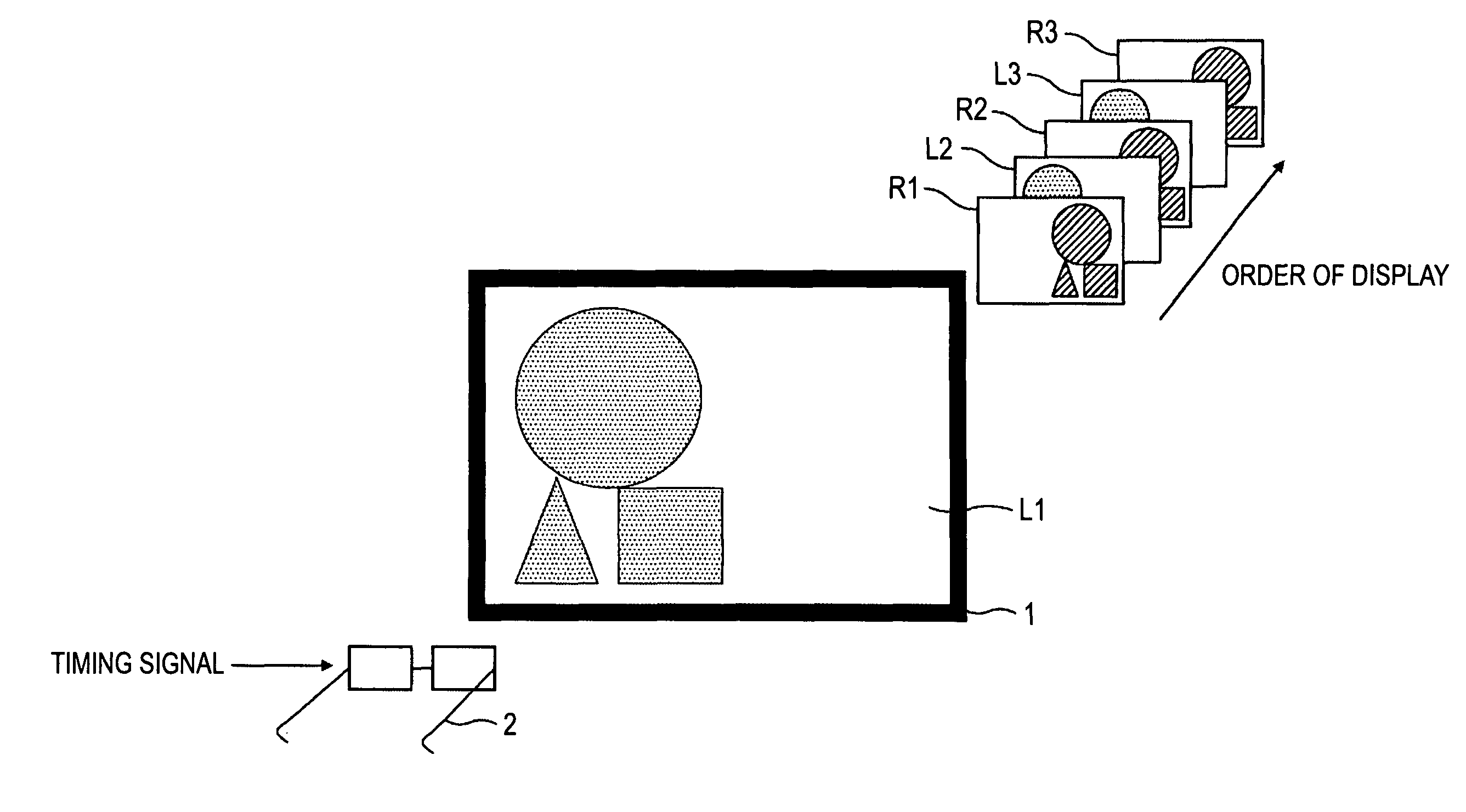 Shutter glasses and shutter control method