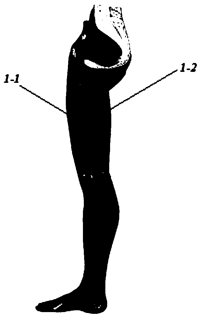 Lower limb rehabilitation robot compliance control method based on variable admittance