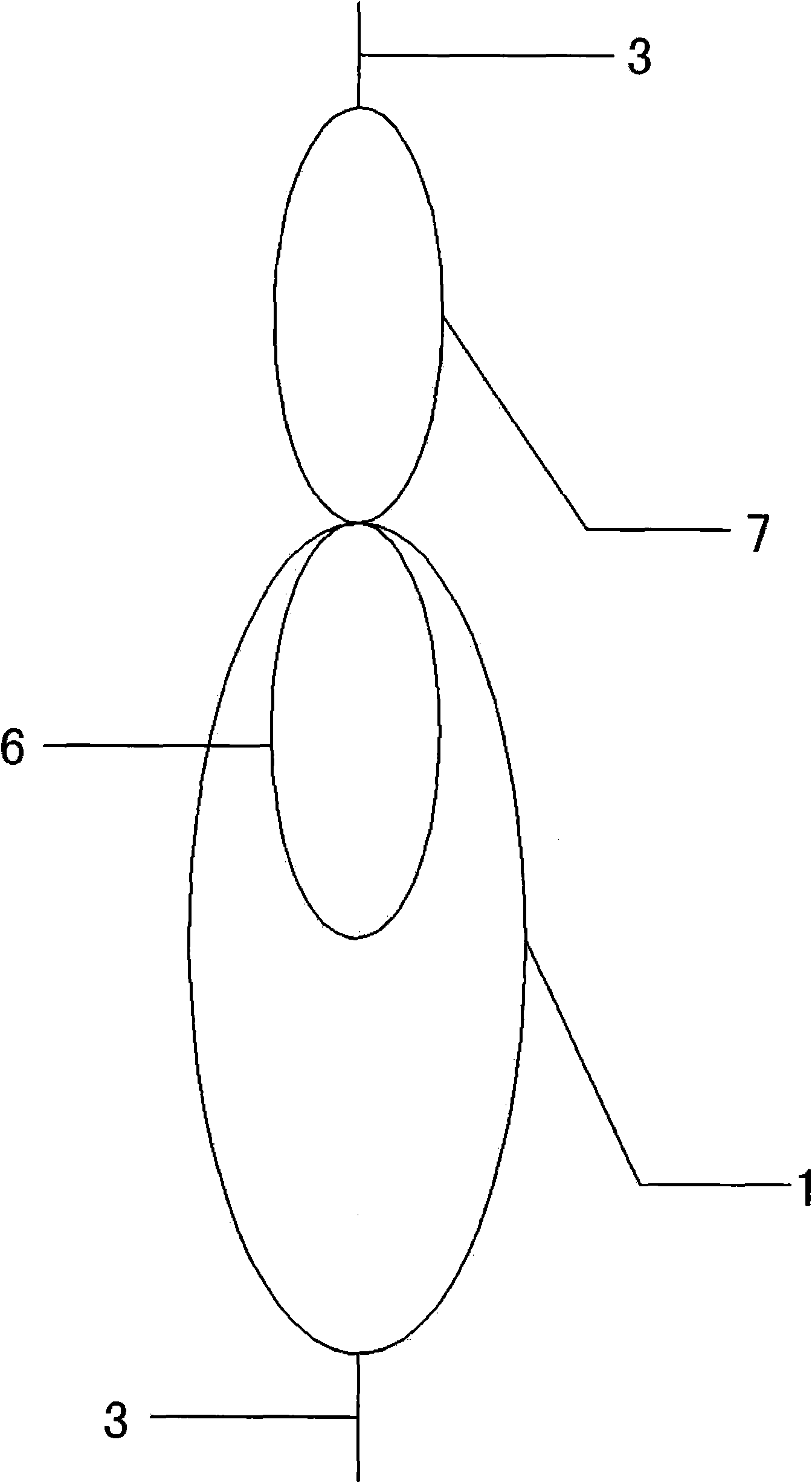 Continuously-inflatable packaging airbag