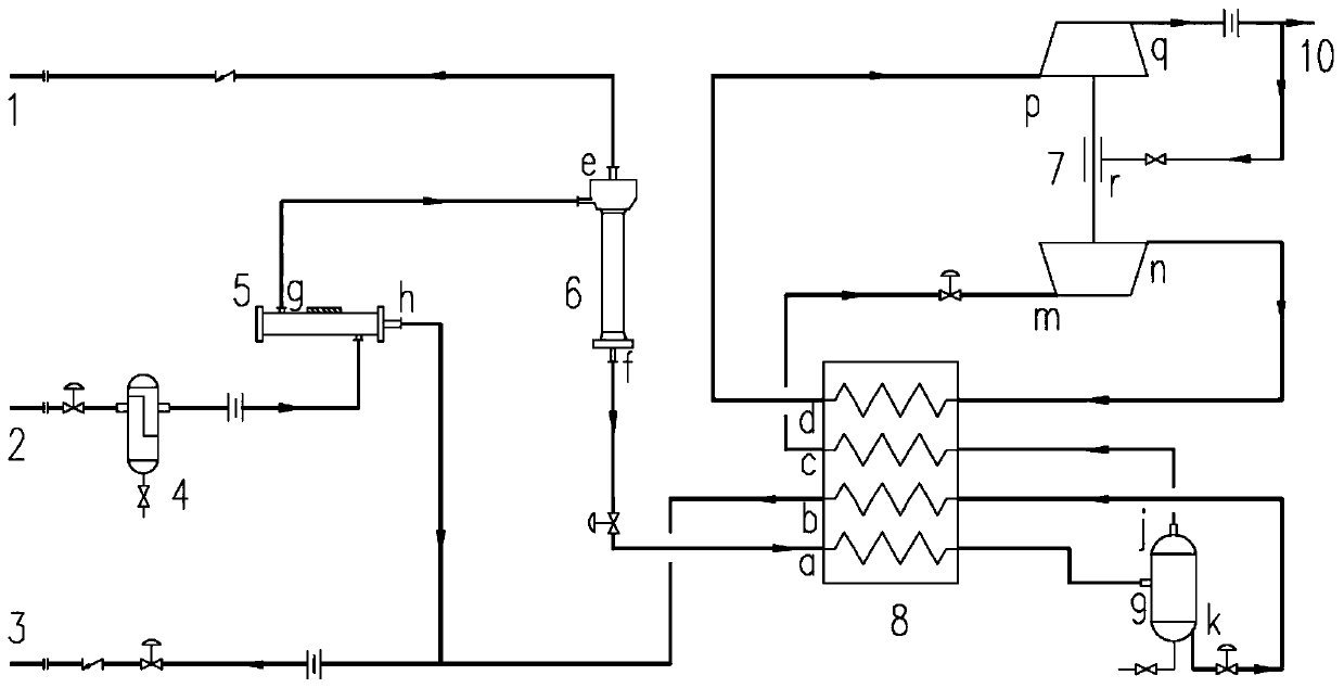 Multi-stage nitrogen recovery system and recovery method