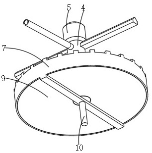 Medicine crushing device with automatic impurity screening function for animal husbandry and veterinary medicine