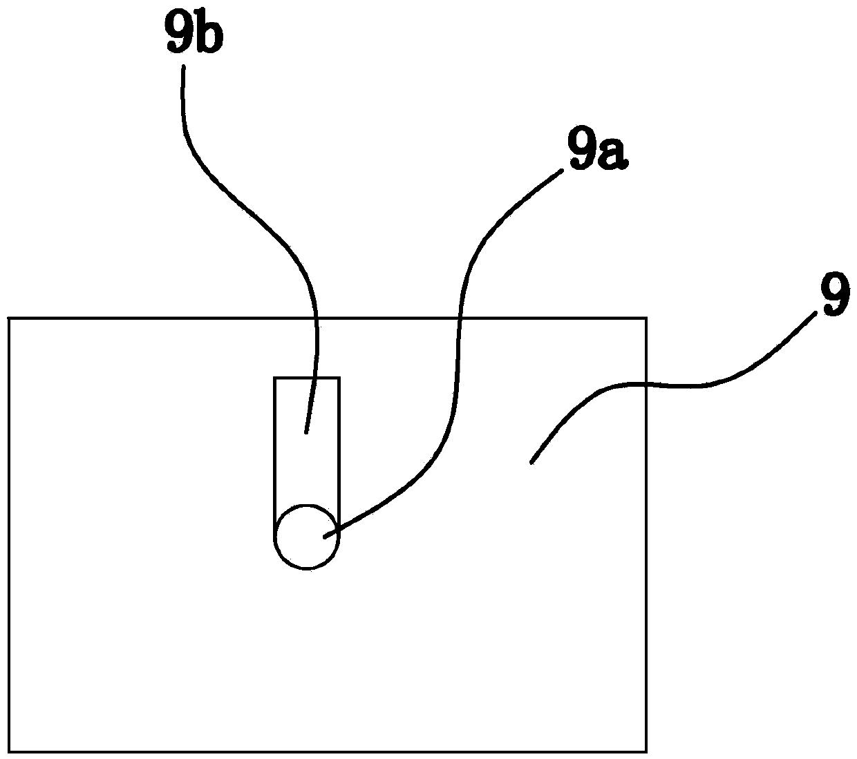 Dust removal device of automatic sock knitter