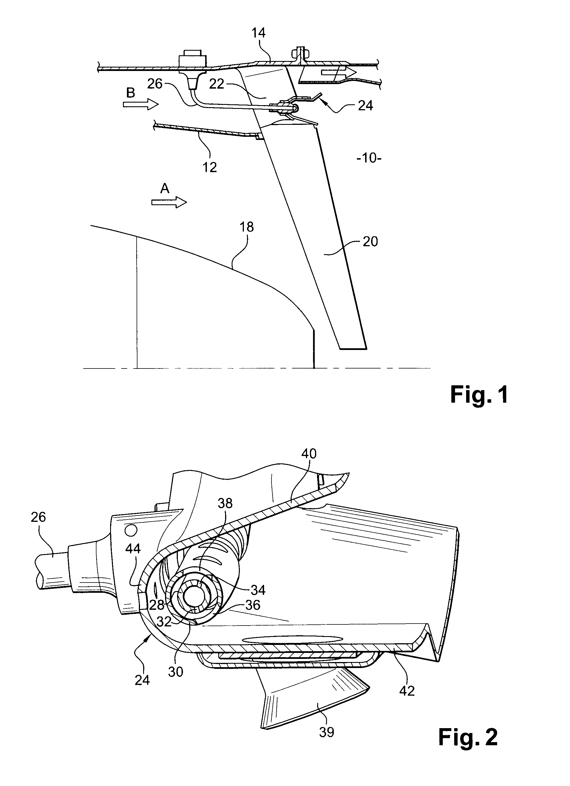 Afterburner chamber for a turbomachine