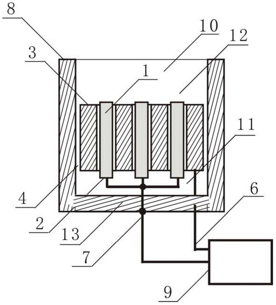 Novel electrolytic water equipment with bore-log-structured electrodes