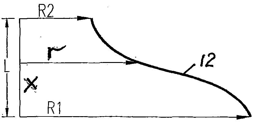 Novel kinetic energy recovery type wind drum of novel cooling tower fan