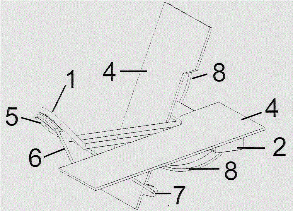 Bicycle saddle with servo seat surfaces